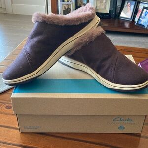 Cloudsteppers by Clarks Merlot Slip-On Shoes